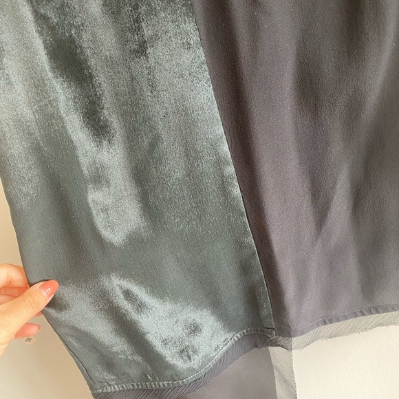 Winter Kate 100%silk asymmetric dress in size Small - Picture 2 of 6